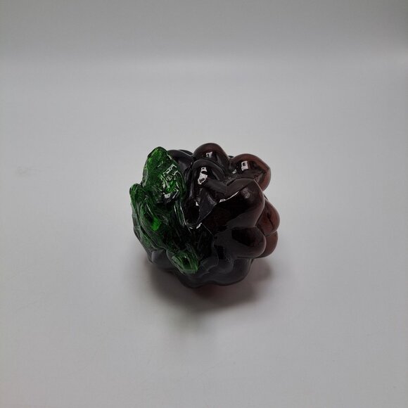 Blenko Blown Art Glass Grape Cluster Purple Green Decor - Picture 3 of 8